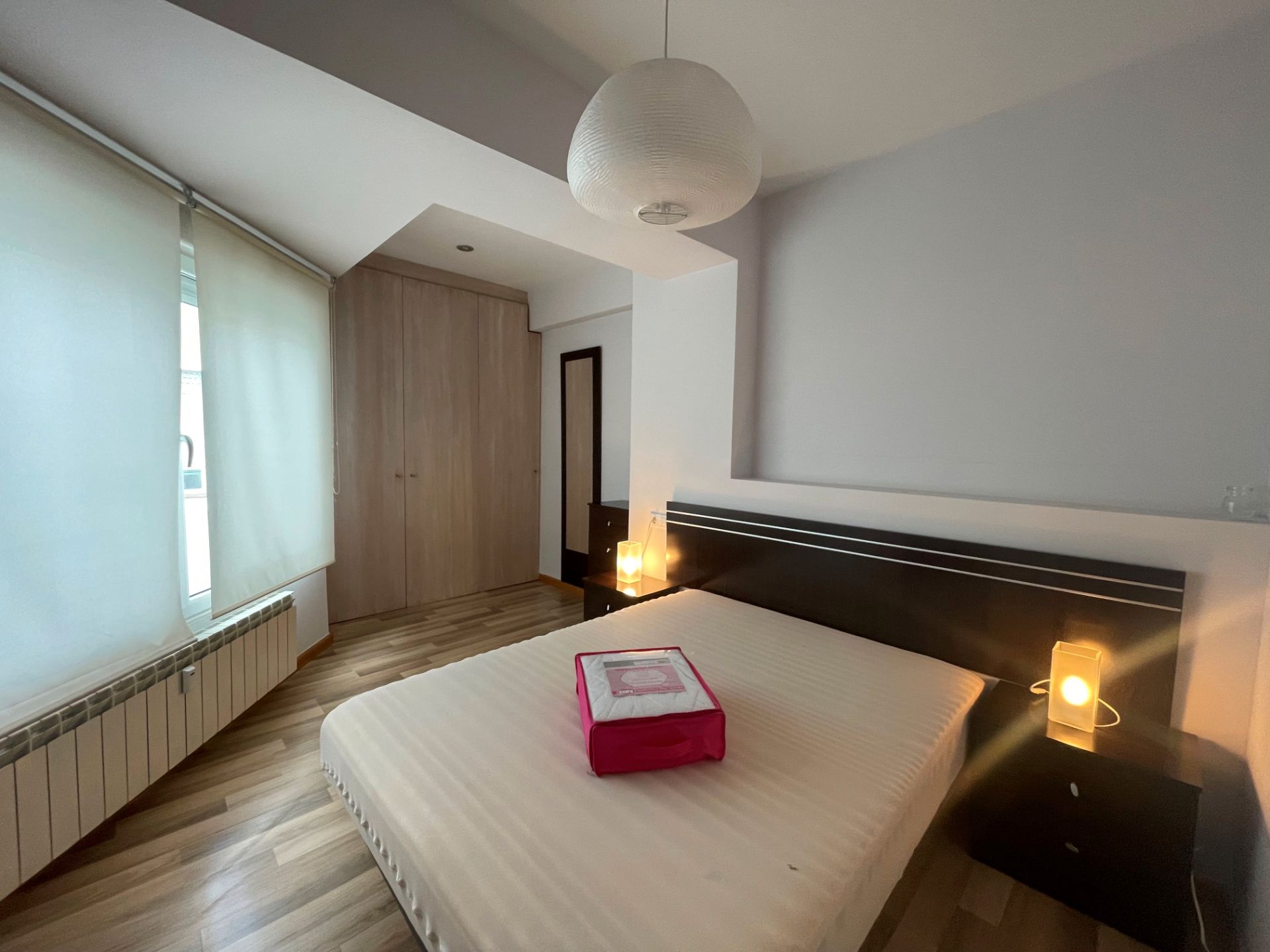 Bedroom of Apartment to rent in León Capital   with Heating, Parquet flooring and Furnished