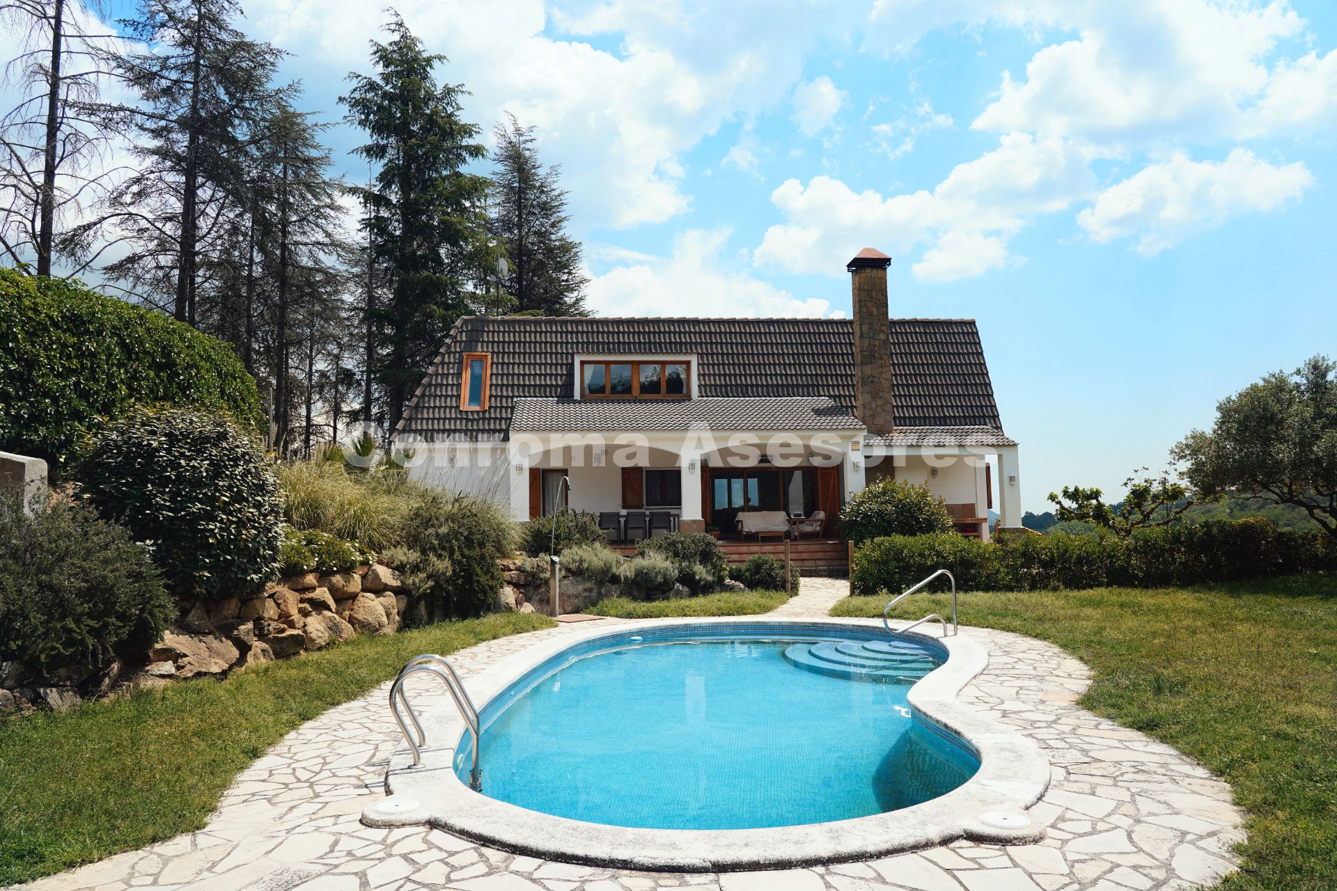 Vista exterior de Casa o chalet en venta en Arbúcies con Aire acondicionado, Calefacción y Jardín privado