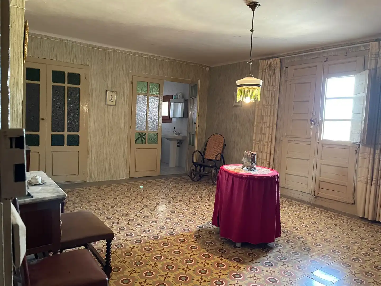 Sala d'estar de Casa o xalet en venda en Erla amb Terrassa i Traster