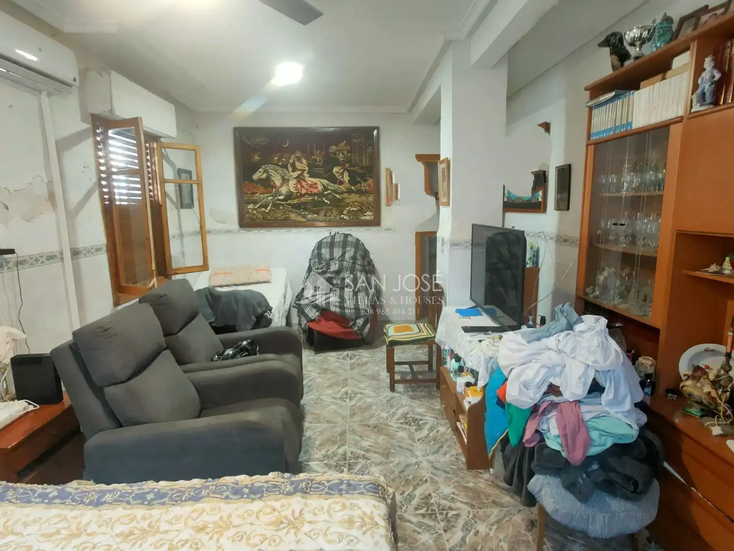 Living room of Houses for sale in Aspe  with Heating and Terrace