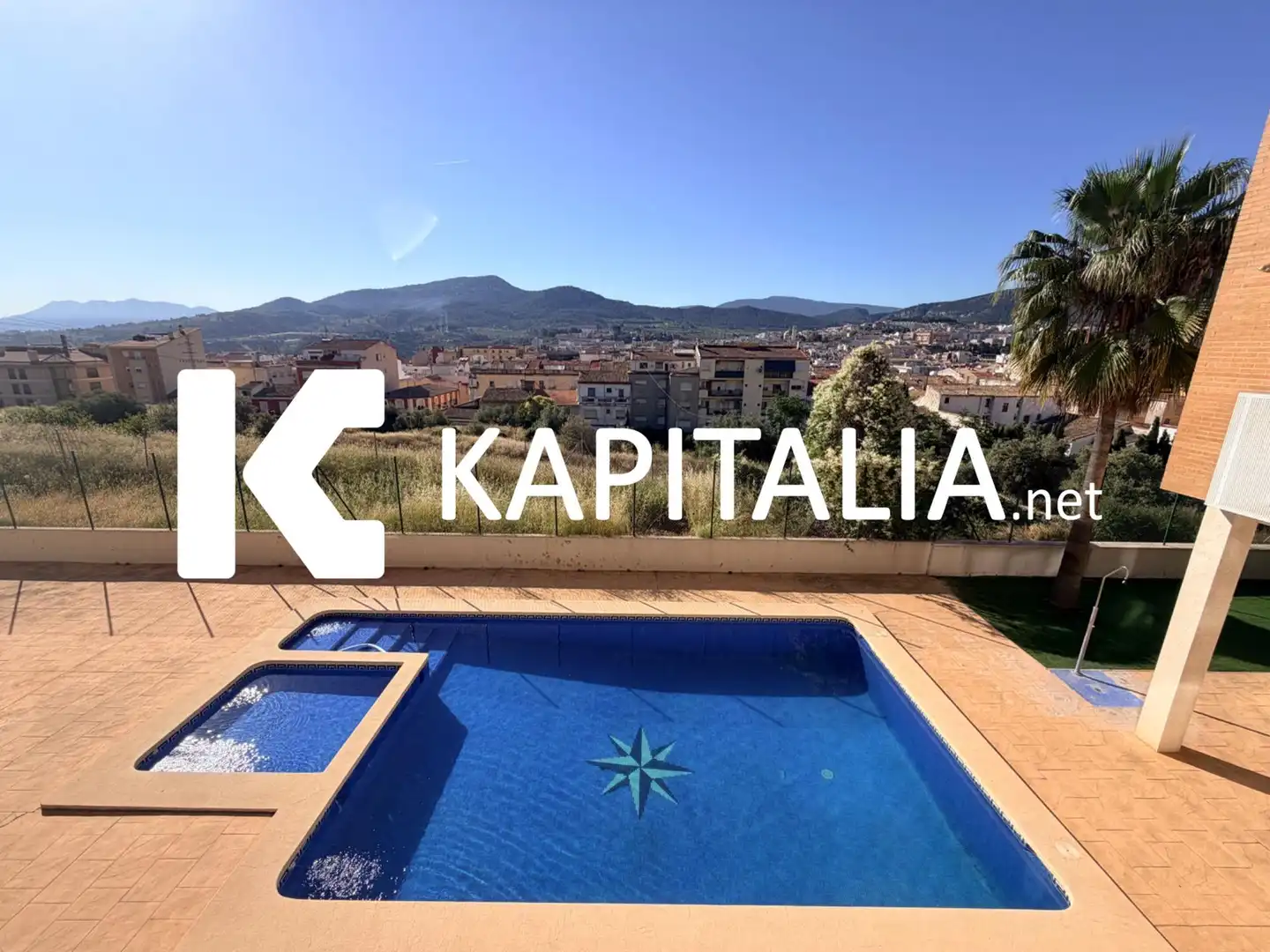 Swimming pool of Flat for sale in Alcoy / Alcoi  with Air Conditioner, Heating and Terrace