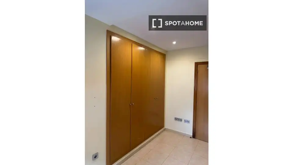 Bedroom of Apartments for share in Benavites  with Air Conditioner, Terrace and Furnished