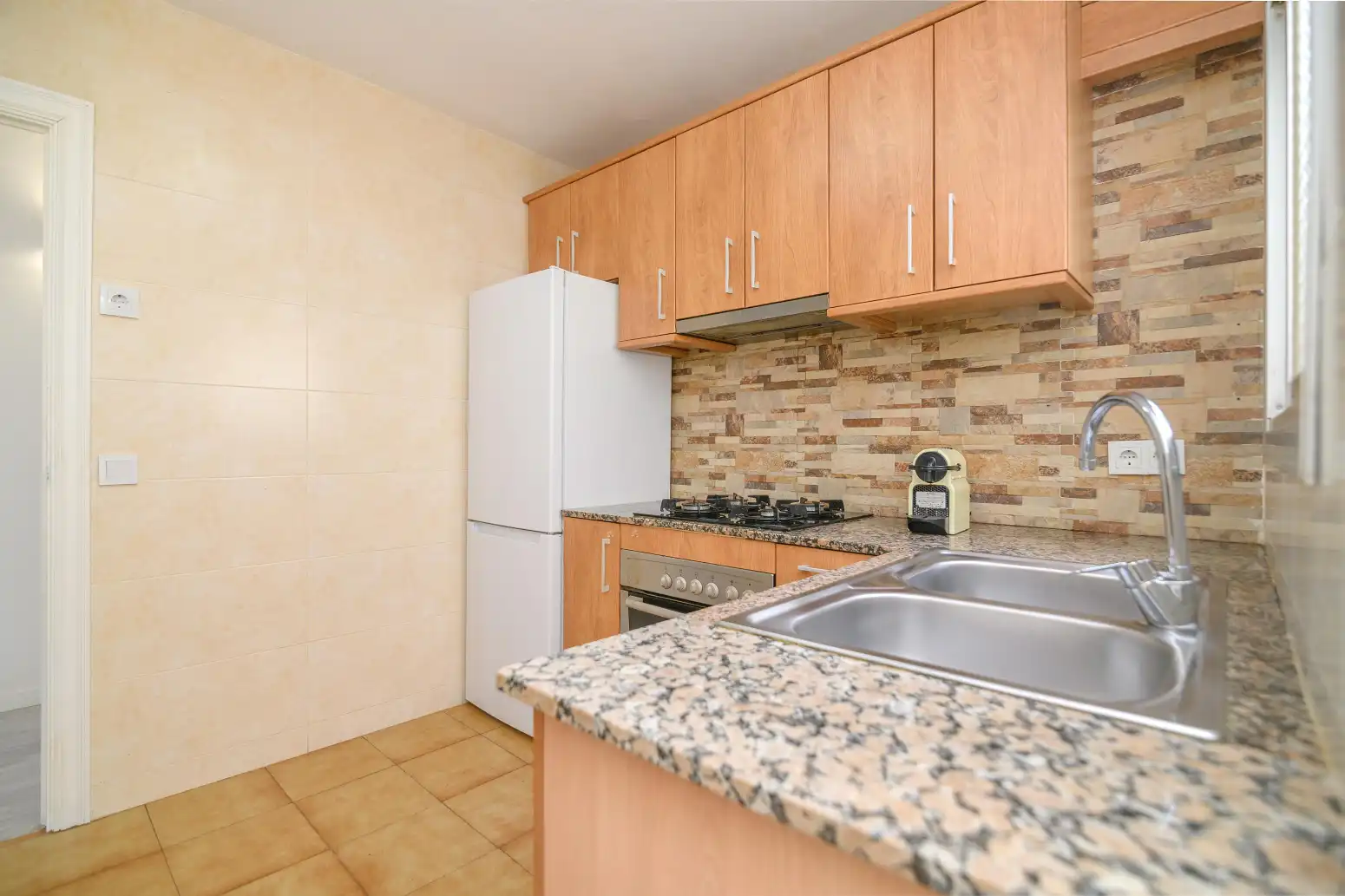 Küche von Wohnung zum Verkauf in Viladecans mit Klimaanlage, Heizung und Parkett
