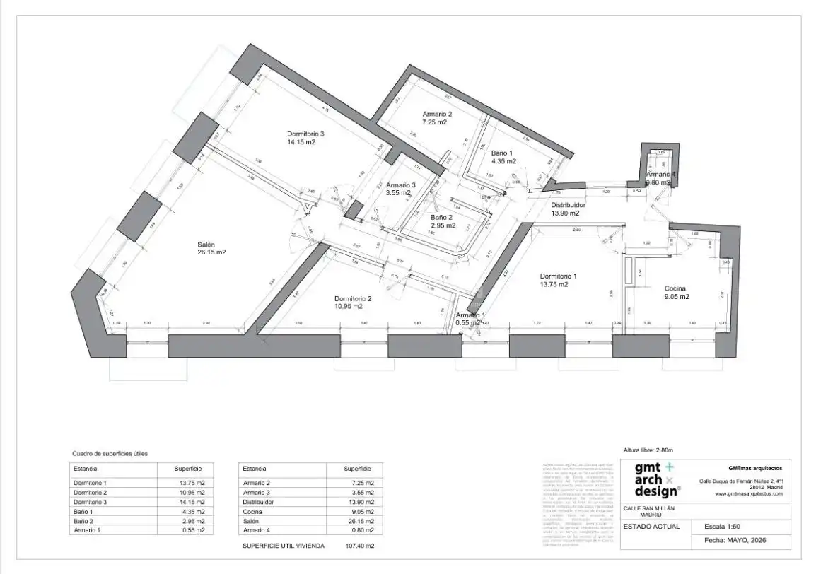 Flat for sale in Madrid  with Storage room and Balcony