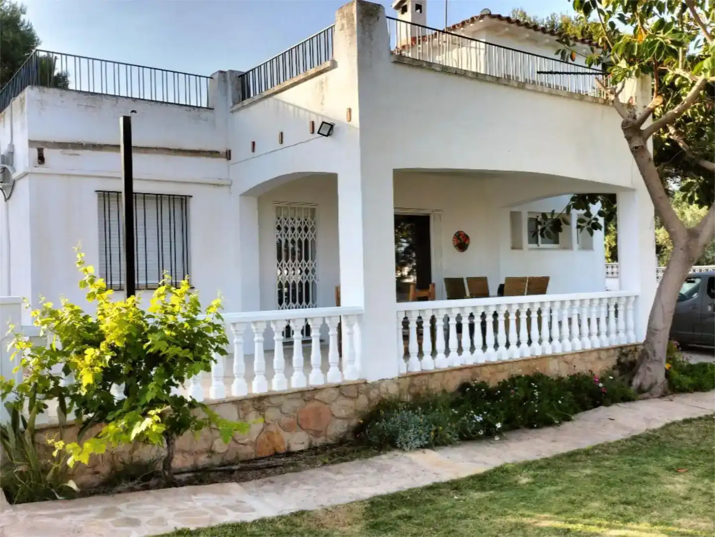 Jardí de Casa o xalet en venda en Alcanar amb Aire condicionat i Piscina
