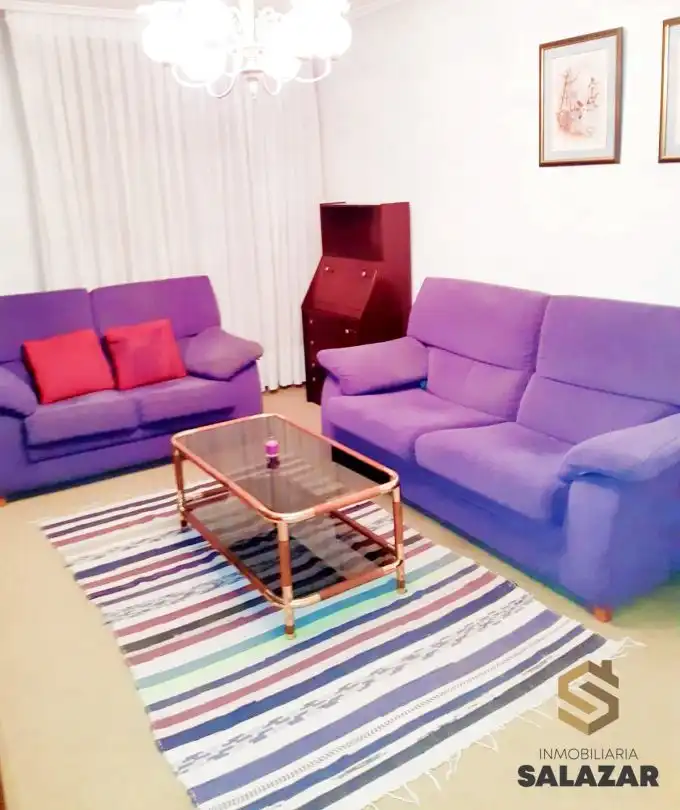 Sala de estar de Piso de alquiler en Bilbao  con Calefacción, Terraza y Balcón
