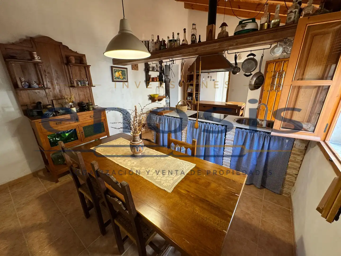 Esszimmer von Country house zum Verkauf in Murcia mit Privatgarten, Terrasse und Möbliert