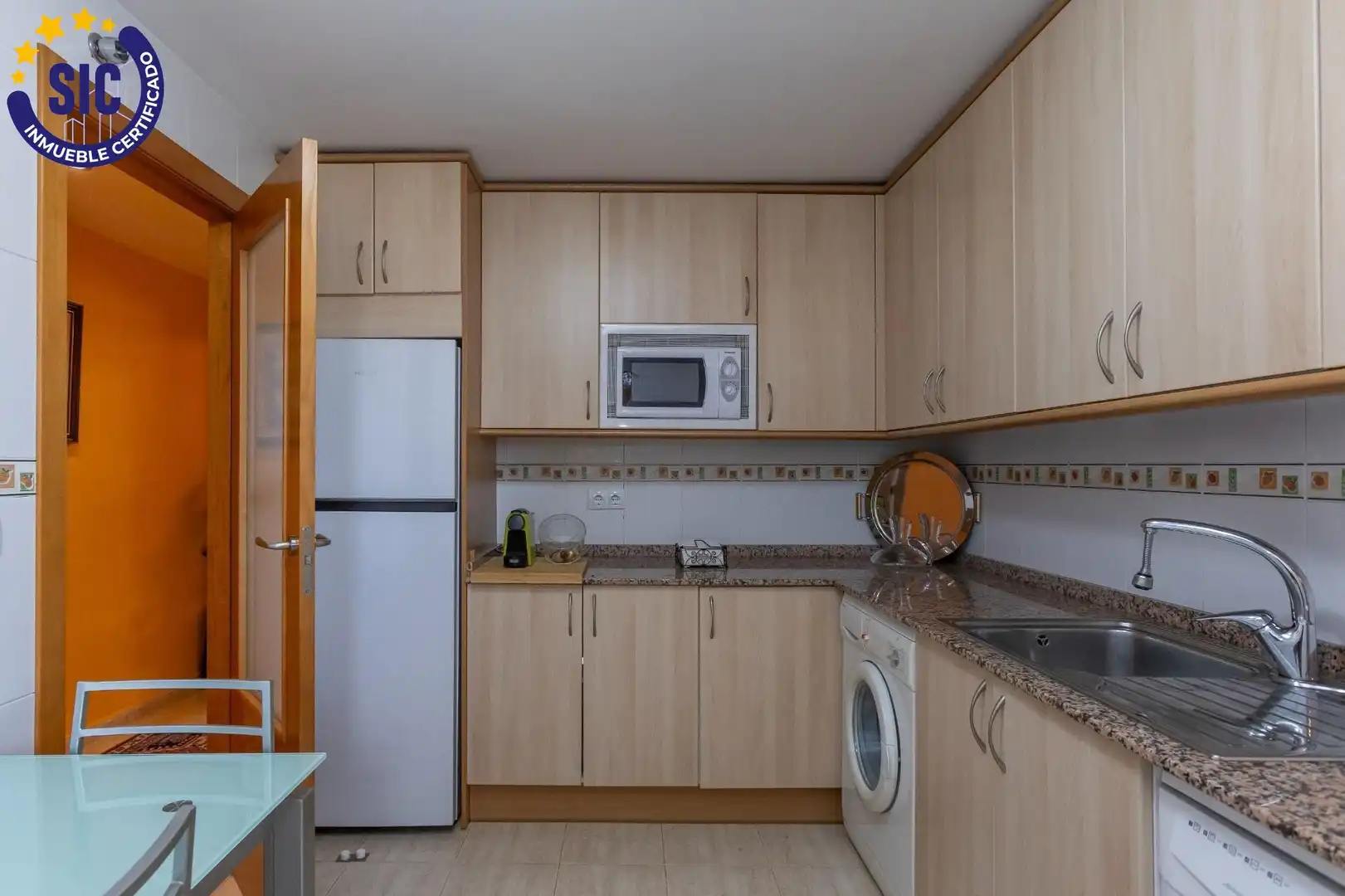 Cocina de Ático en venta en Oropesa del Mar / Orpesa con Aire acondicionado, Terraza y Amueblado