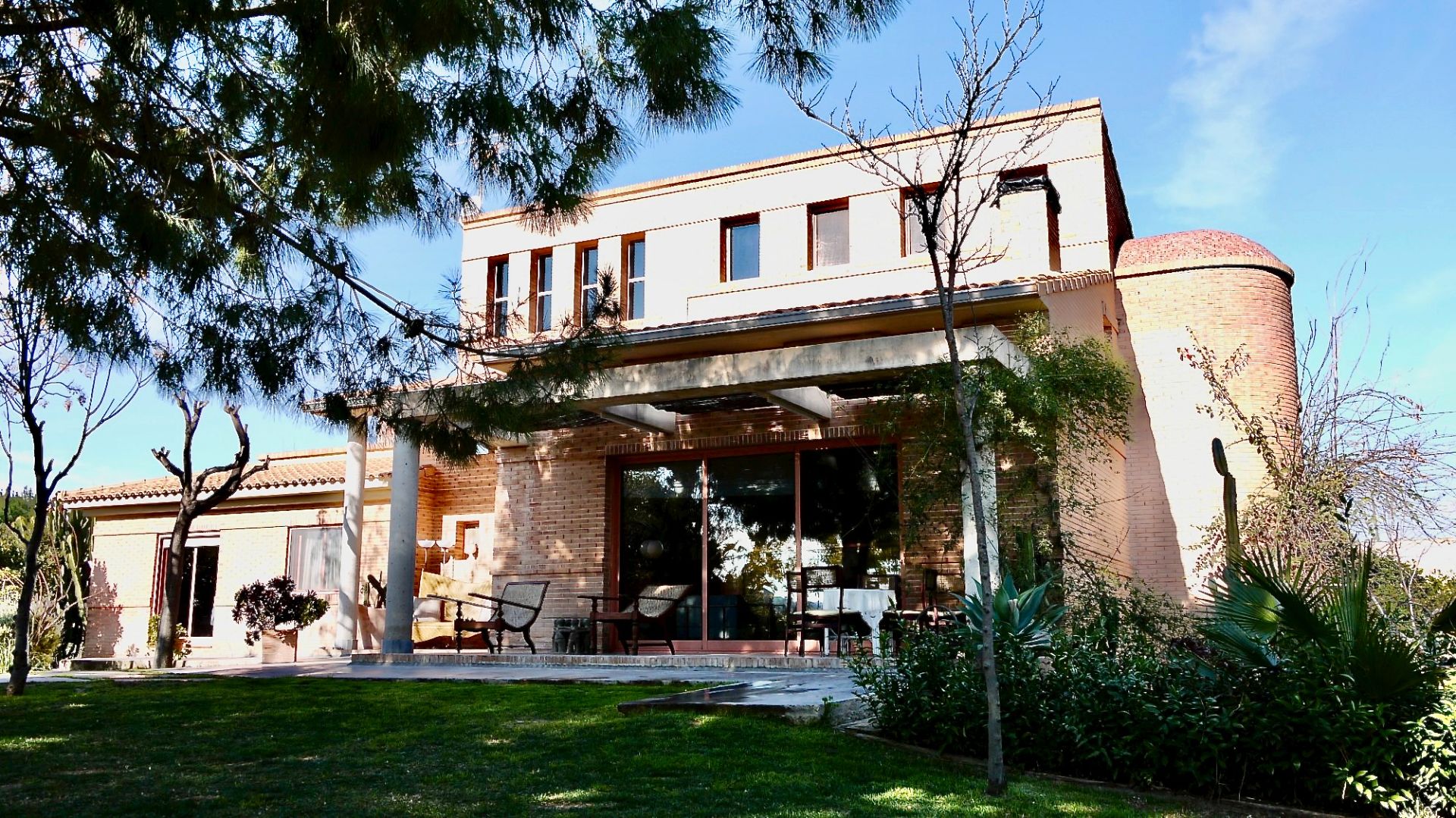 Exterior view of House or chalet for sale in Alicante / Alacant  with Air Conditioner, Heating and Private garden