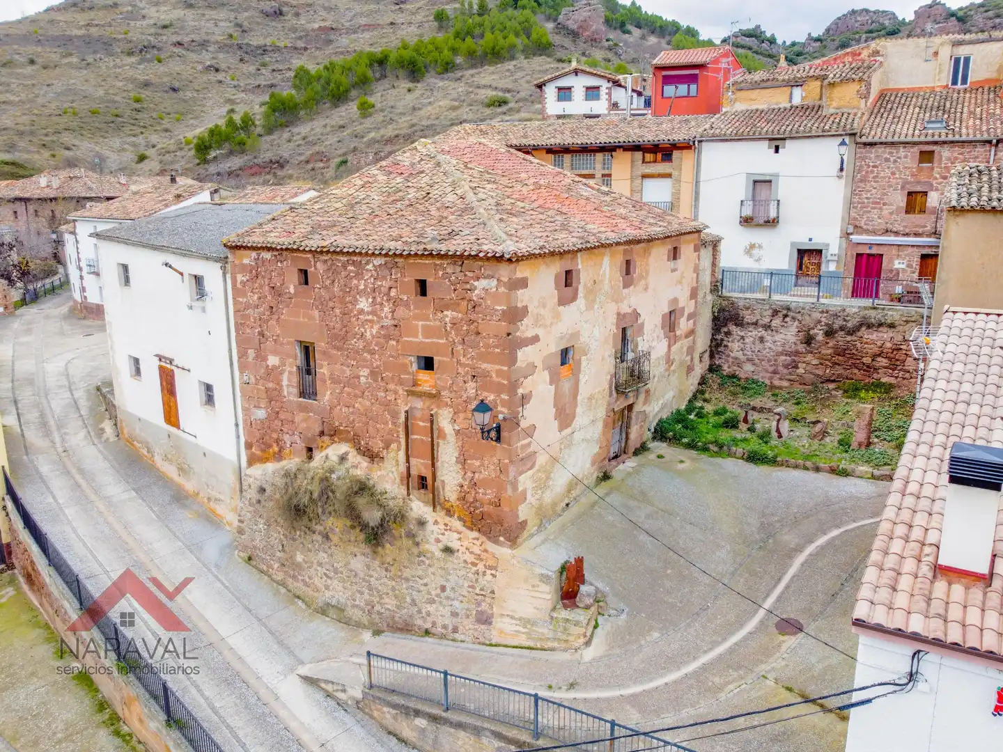 Vista exterior de Finca rústica en venta en Mues con Balcón