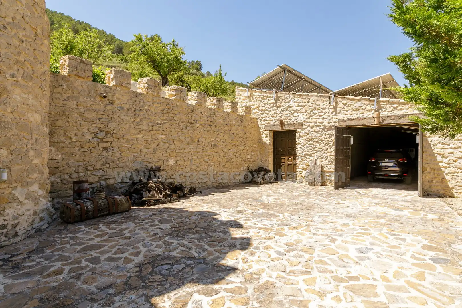 Vista exterior de Casa o chalet en venta en Relleu con Aire acondicionado, Calefacción y Jardín privado