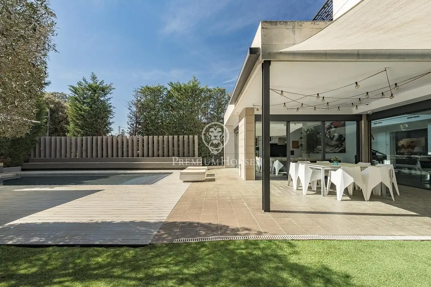 Terrace of Houses for sale in Sant Cugat del Vallès  with Air Conditioner, Heating and Private garden