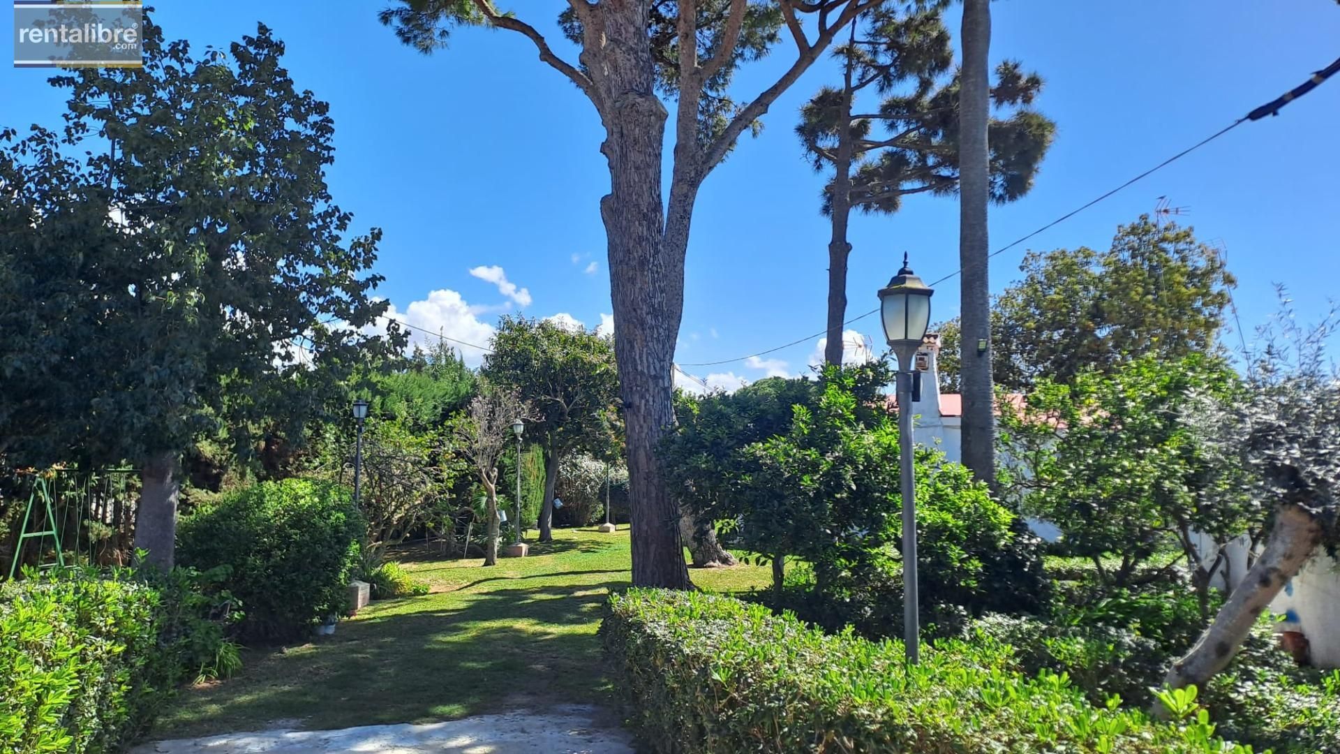 Jardí de Casa o xalet en venda en Chiclana de la Frontera amb Aire condicionat, Calefacció i Jardí privat