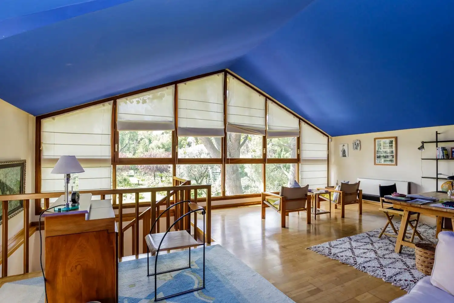 Sala d'estar de Casa o xalet en venda en Zaragoza amb Aire condicionat, Calefacció i Jardí privat
