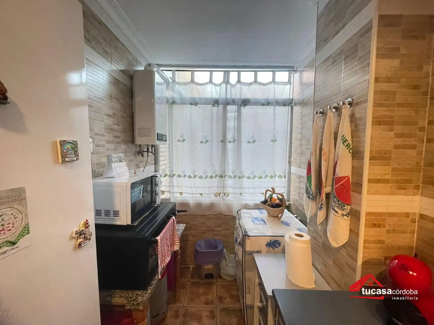 Kitchen of Flat for sale in Córdoba  with Air Conditioner, Parquet flooring and Terrace