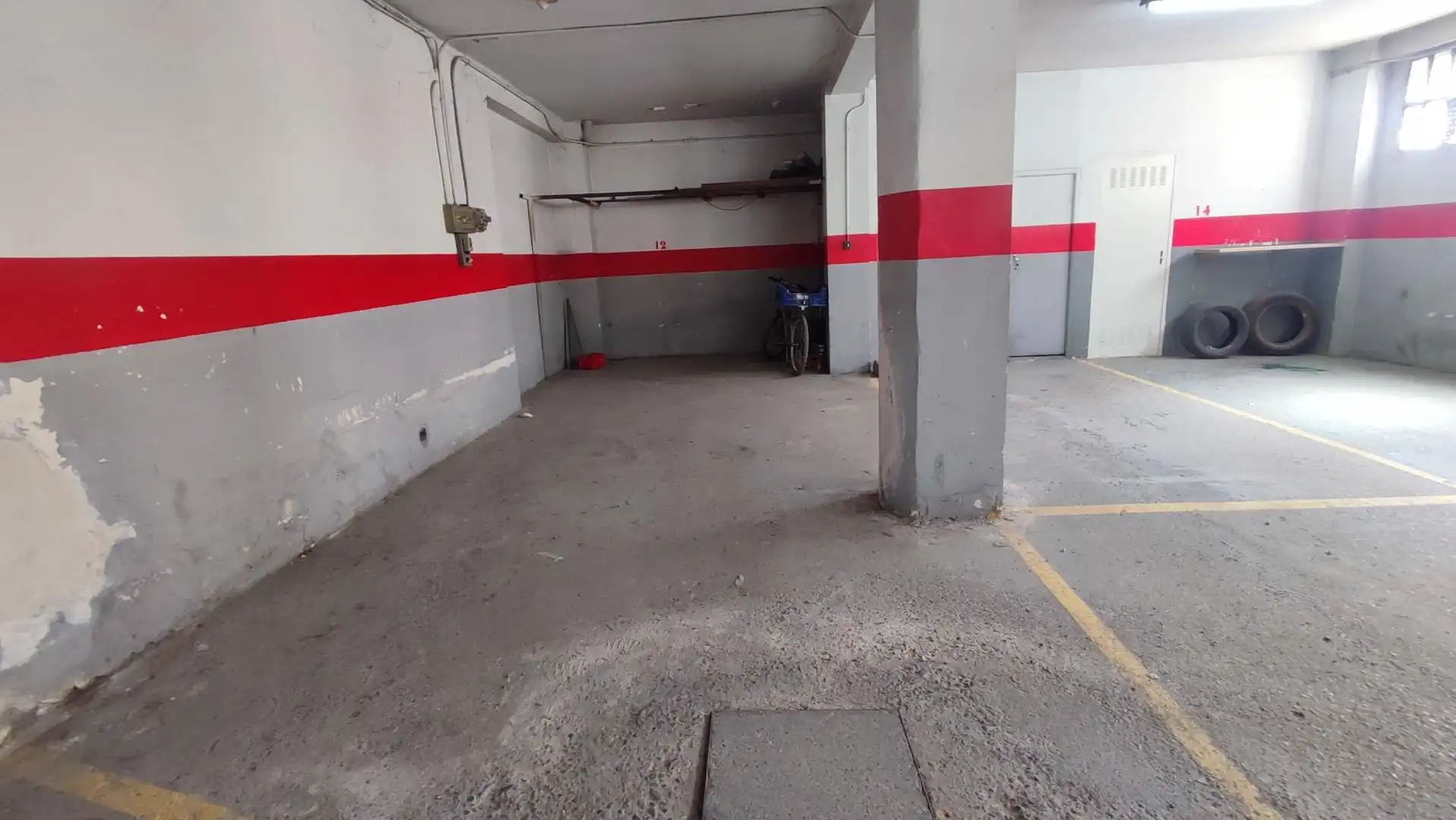 Parking of Flat for sale in Zaragoza  with Air Conditioner, Heating and Terrace