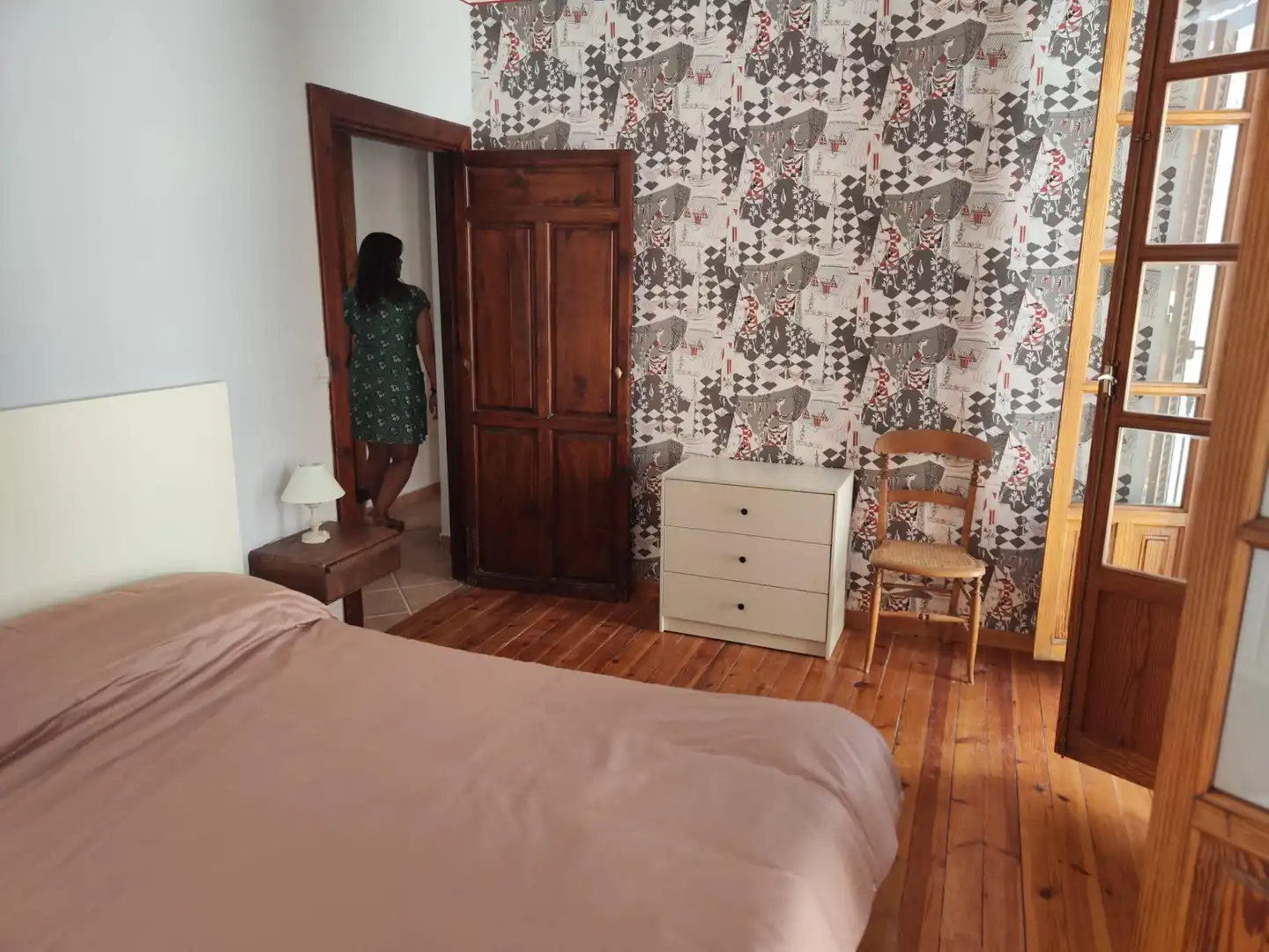 Dormitori de Casa o xalet de lloguer en Granada amb Calefacció, Terrassa i Moblat
