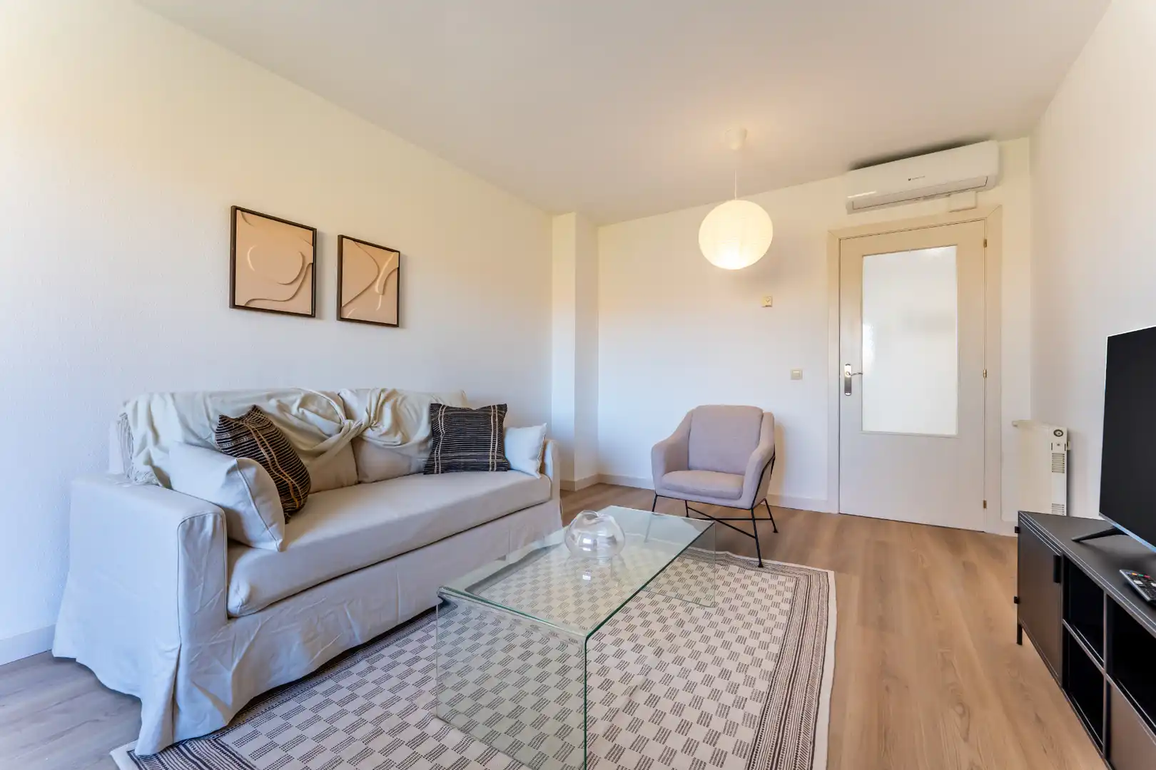 Wohnzimmer von Wohnung zur Miete in Rivas-Vaciamadrid mit Klimaanlage, Heizung und Abstellraum