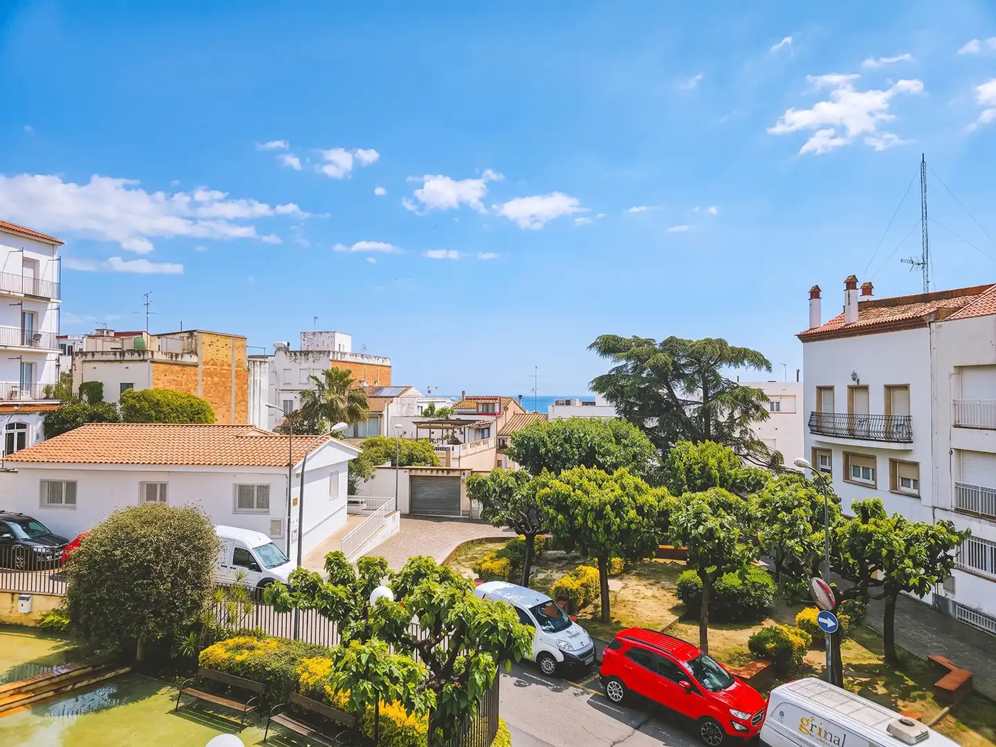 Exterior view of Flat for rent in Sant Pol de Mar  with Heating, Furnished and Oven