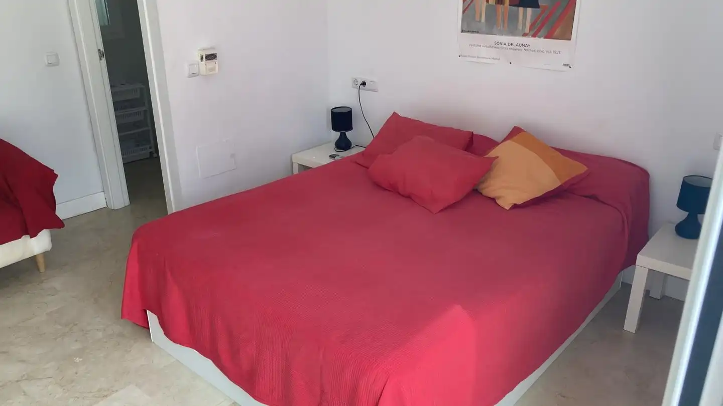 Dormitori de Casa o xalet de lloguer en Vera amb Aire condicionat, Jardí privat i Terrassa