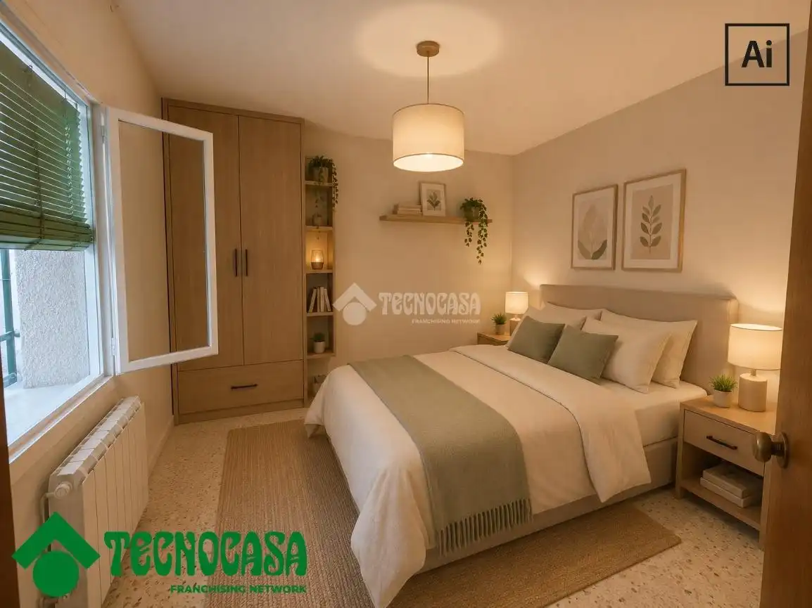 Habitación de Casa o chalet en venta en Las Ventas Con Peña Aguilera con Calefacción y Jardín privado