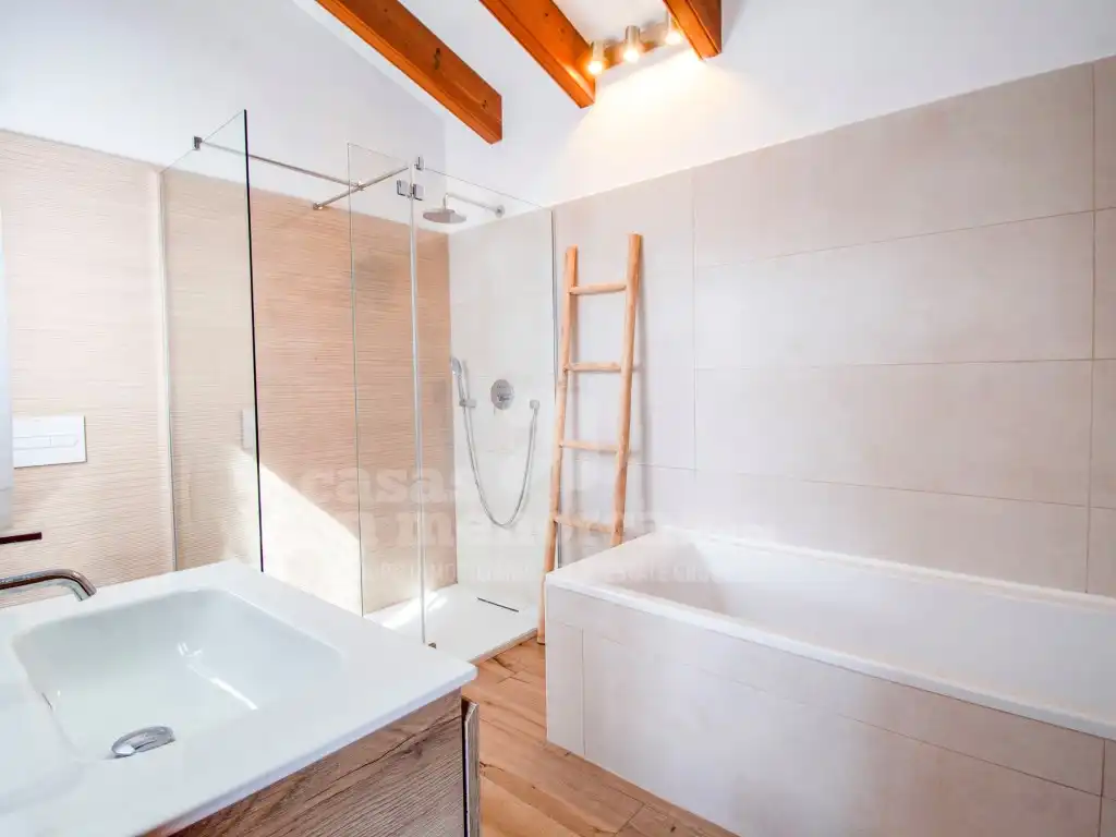 Bany de Casa o xalet en venda en Es Mercadal amb Aire condicionat, Jardí privat i Terrassa