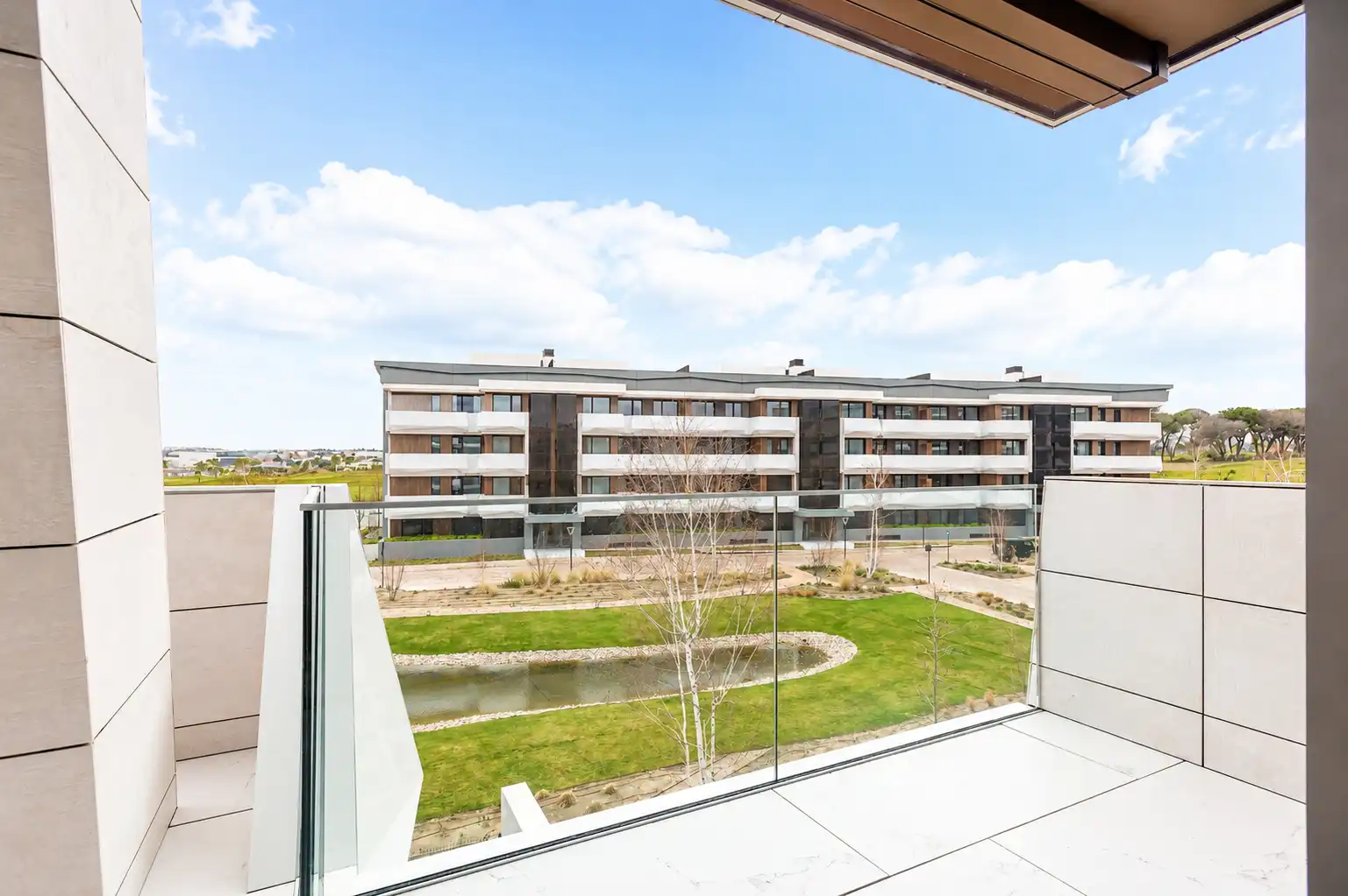 Terrasse von Wohnung zur Miete in Pozuelo de Alarcón mit Klimaanlage, Heizung und Abstellraum