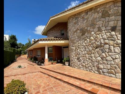 Exterior view of House or chalet for sale in Castellvell del Camp  with Heating, Swimming Pool and Oven