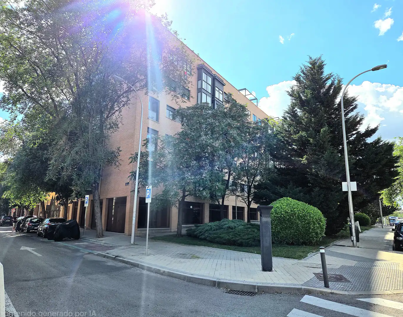 Vista exterior de Piso en venta en Madrid con Aire acondicionado, Calefacción y Jardín privado