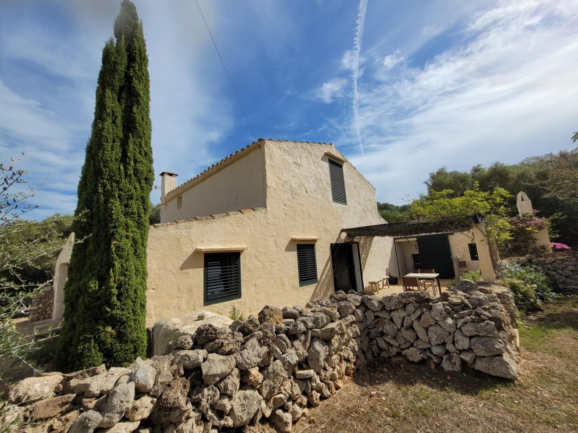 Vista exterior de Finca rústica en venda en Es Castell amb Aire condicionat, Calefacció i Terrassa