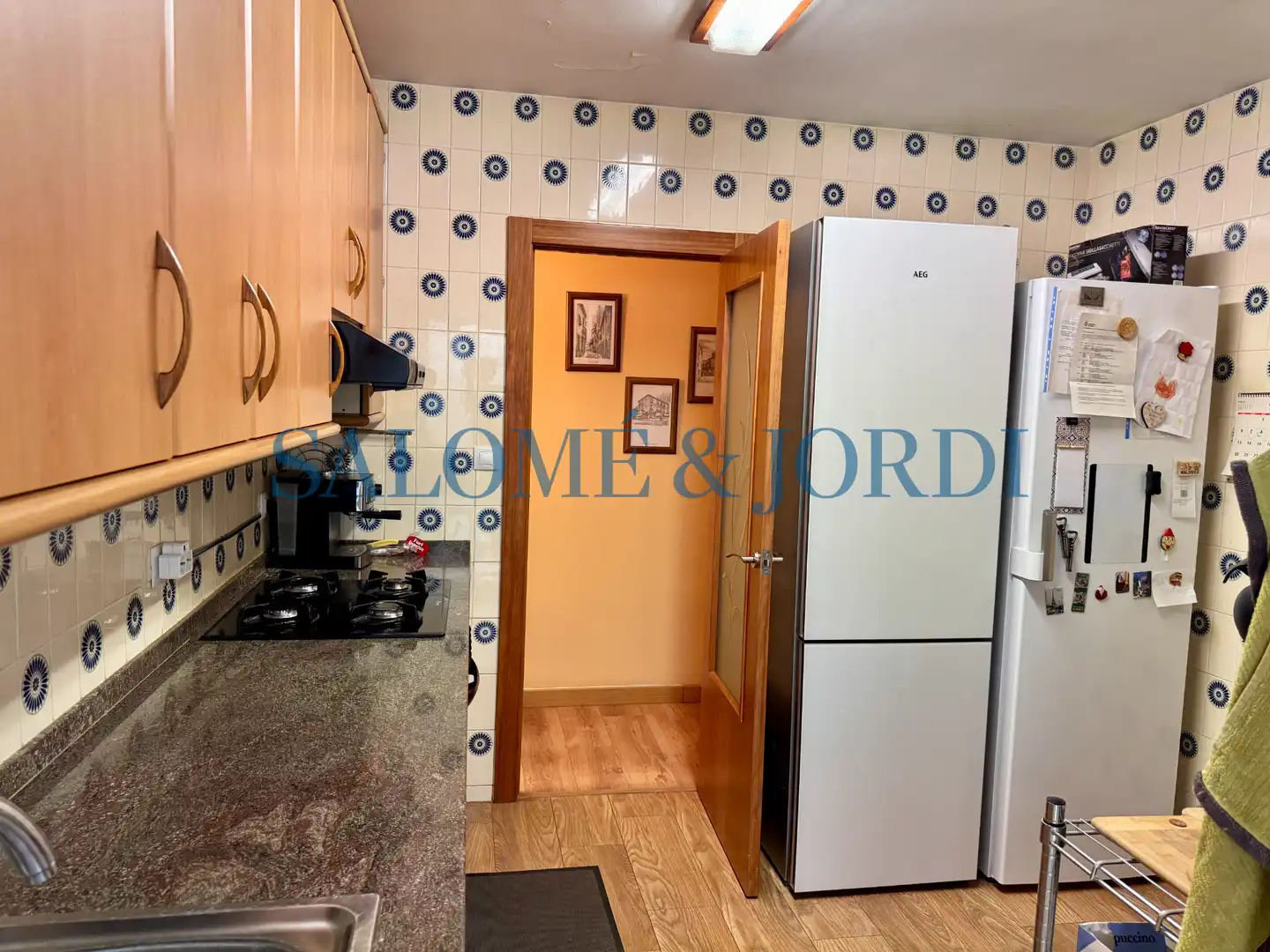 Küche von Wohnung zum Verkauf in Mataró mit Heizung, Terrasse und Möbliert