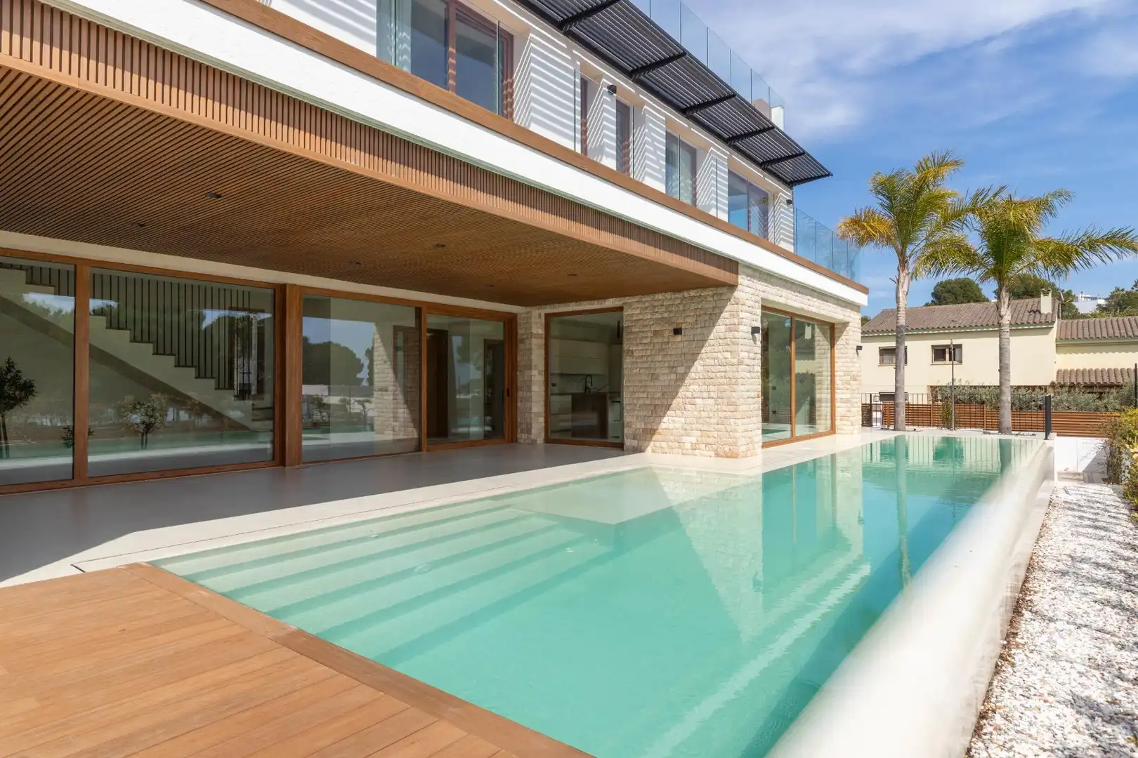 Piscina de Casa o chalet en venta en L'Ampolla con Aire acondicionado, Calefacción y Jardín privado