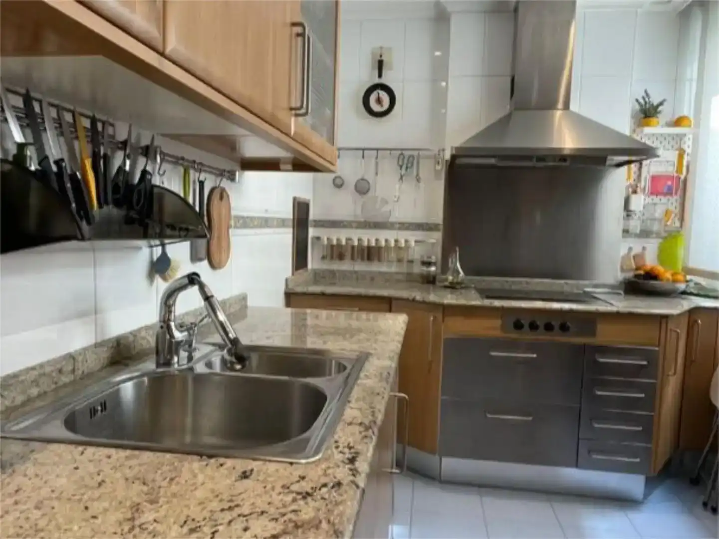 Küche von Maisonette zum Verkauf in  Logroño mit Parkett und Abstellraum