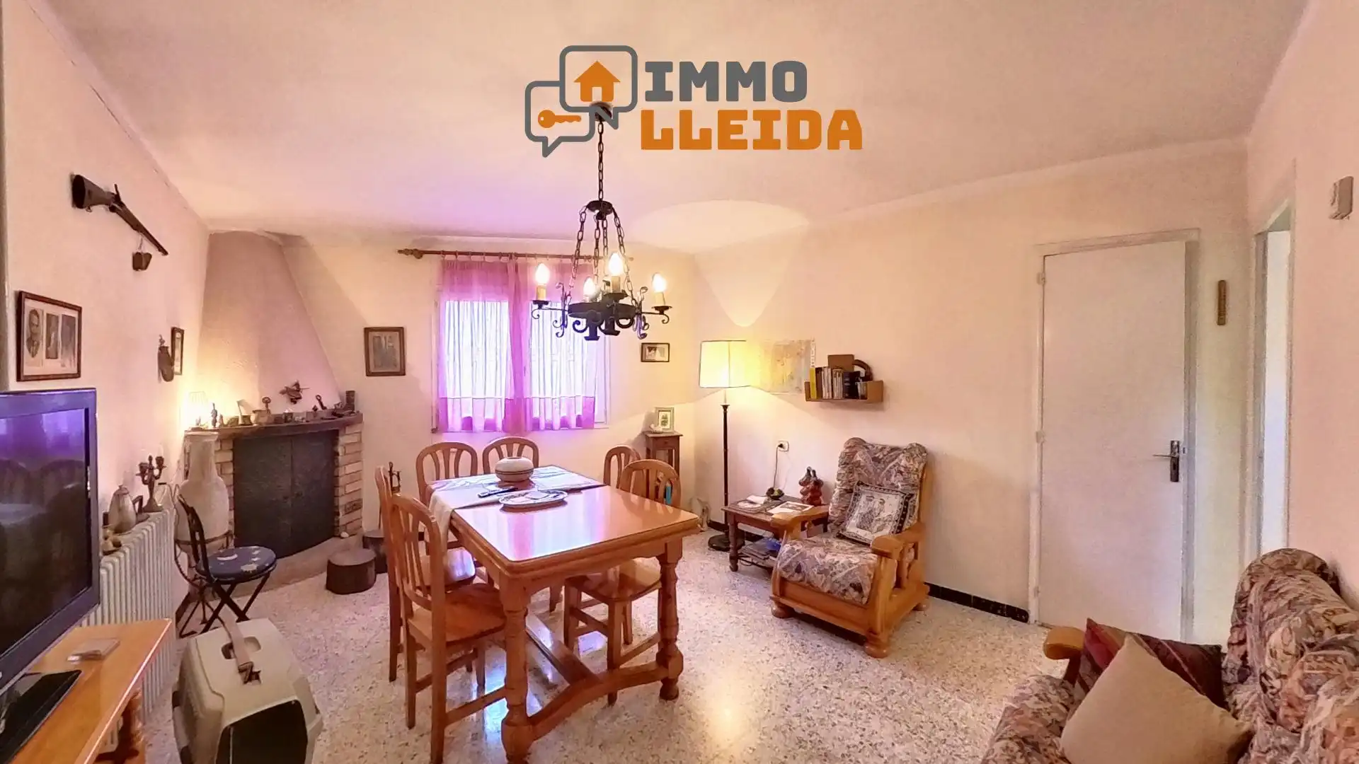 Vista exterior de Casa adosada en venta en Camarasa con Calefacción, Terraza y Trastero