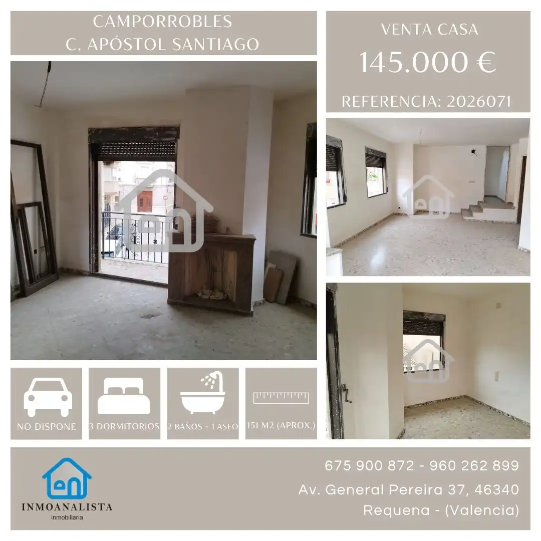 Bedroom of Houses for sale in Camporrobles, Valencia