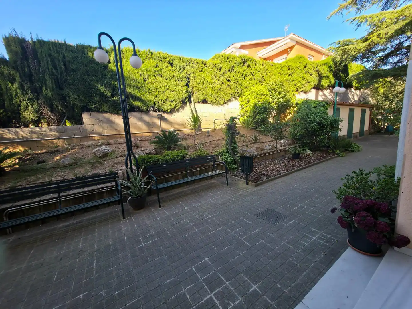 Terrasse von Wohnung zum Verkauf in Martorelles mit Privatgarten, Parkett und Terrasse