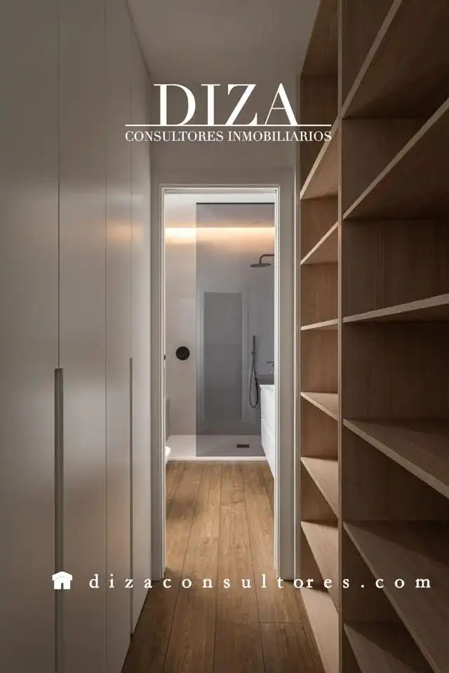 Baño de Ático de alquiler en Barrio de Salamanca