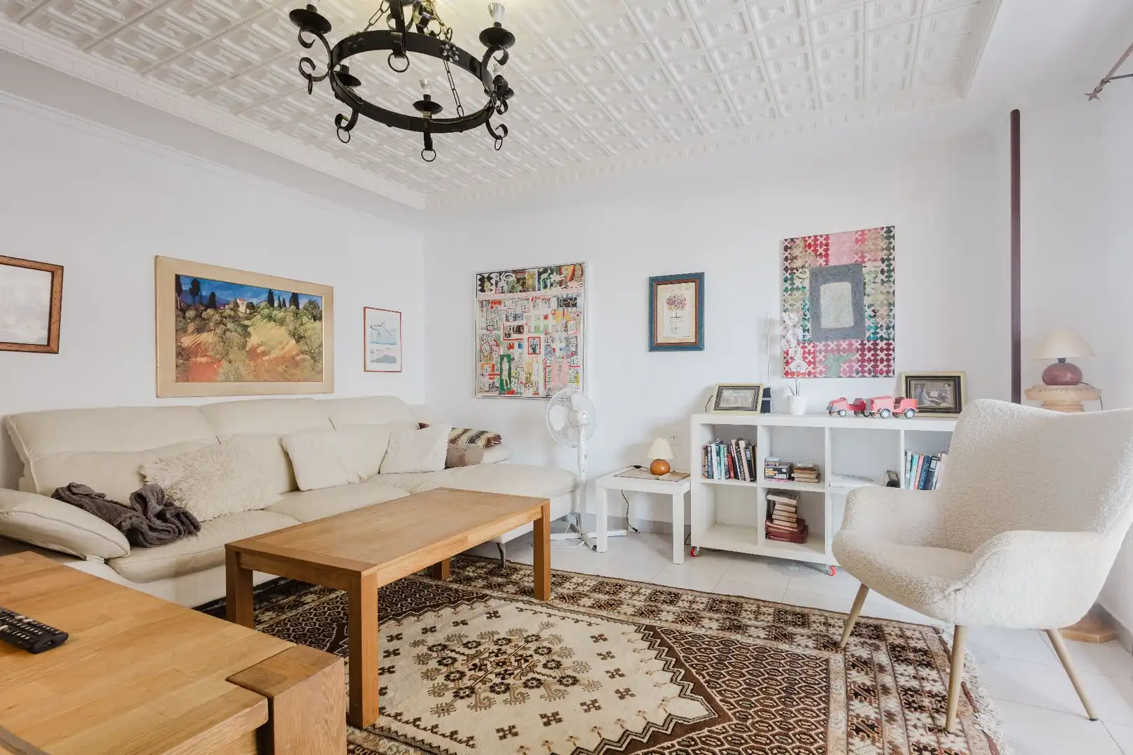 Sala de estar de Apartamento en venta en Torrevieja con Aire acondicionado, Terraza y Piscina comunitaria