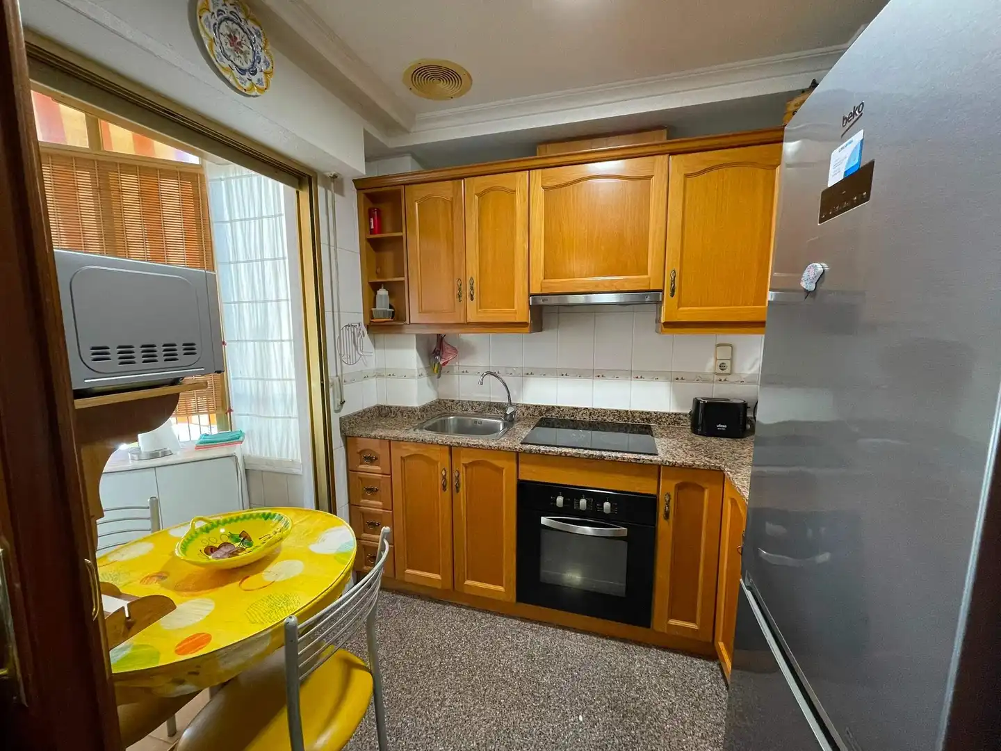 Kitchen of Flat for rent in Elche / Elx  with Air Conditioner, Heating and Furnished