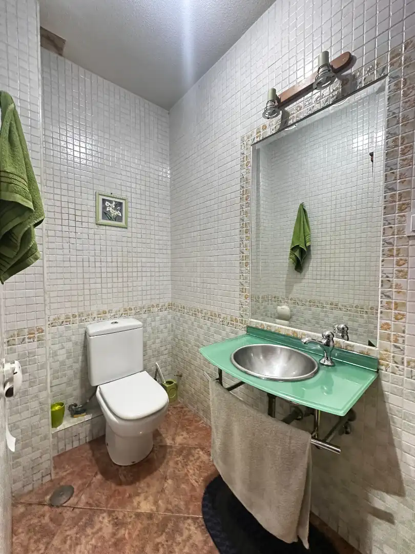 Baño de Casa o chalet en venta en Las Rozas de Madrid con Aire acondicionado, Calefacción y Jardín privado