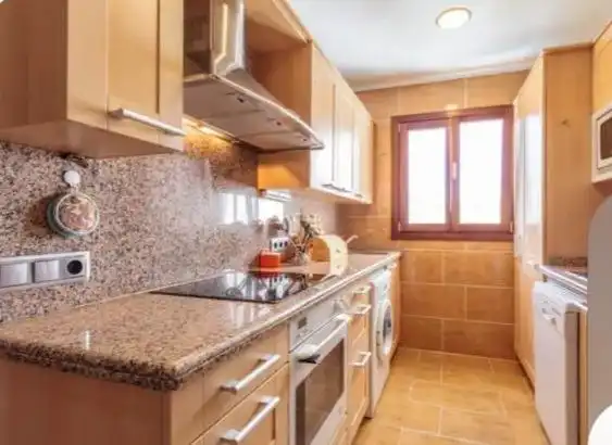 Kitchen of Flat for rent in Felanitx  with Air Conditioner, Terrace and Furnished