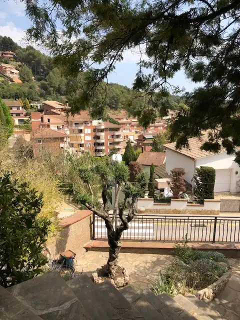 Vista exterior de Casa o xalet en venda en La Palma de Cervelló amb Aire condicionat, Calefacció i Jardí privat