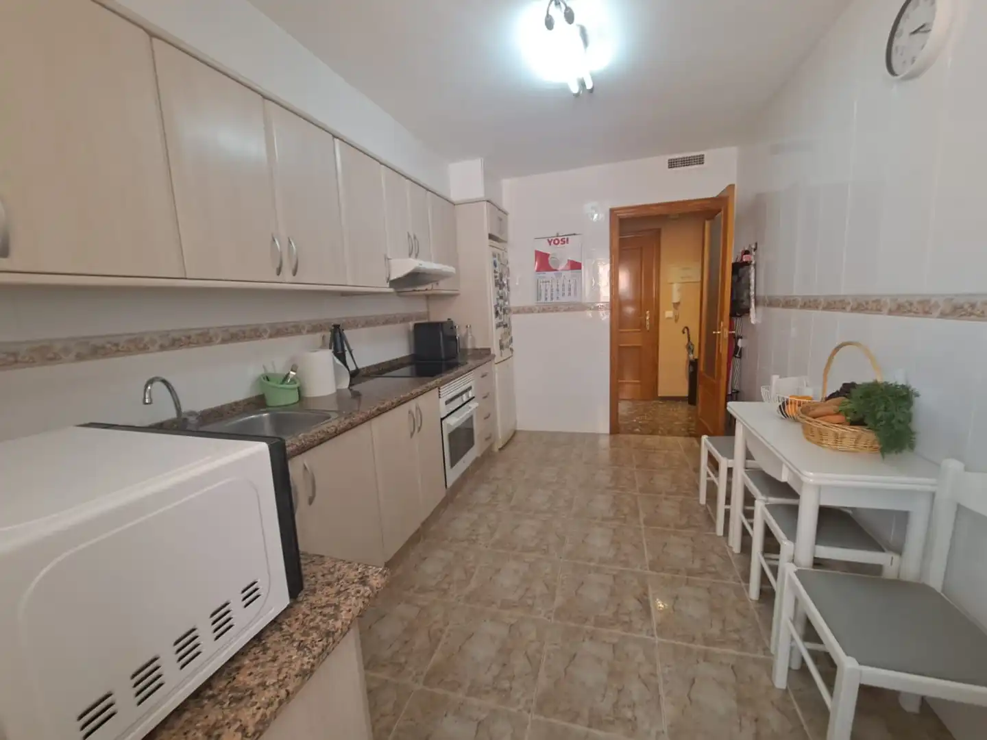 Cocina de Piso en venta en Castellón de la Plana / Castelló de la Plana con Aire acondicionado, Calefacción y Trastero