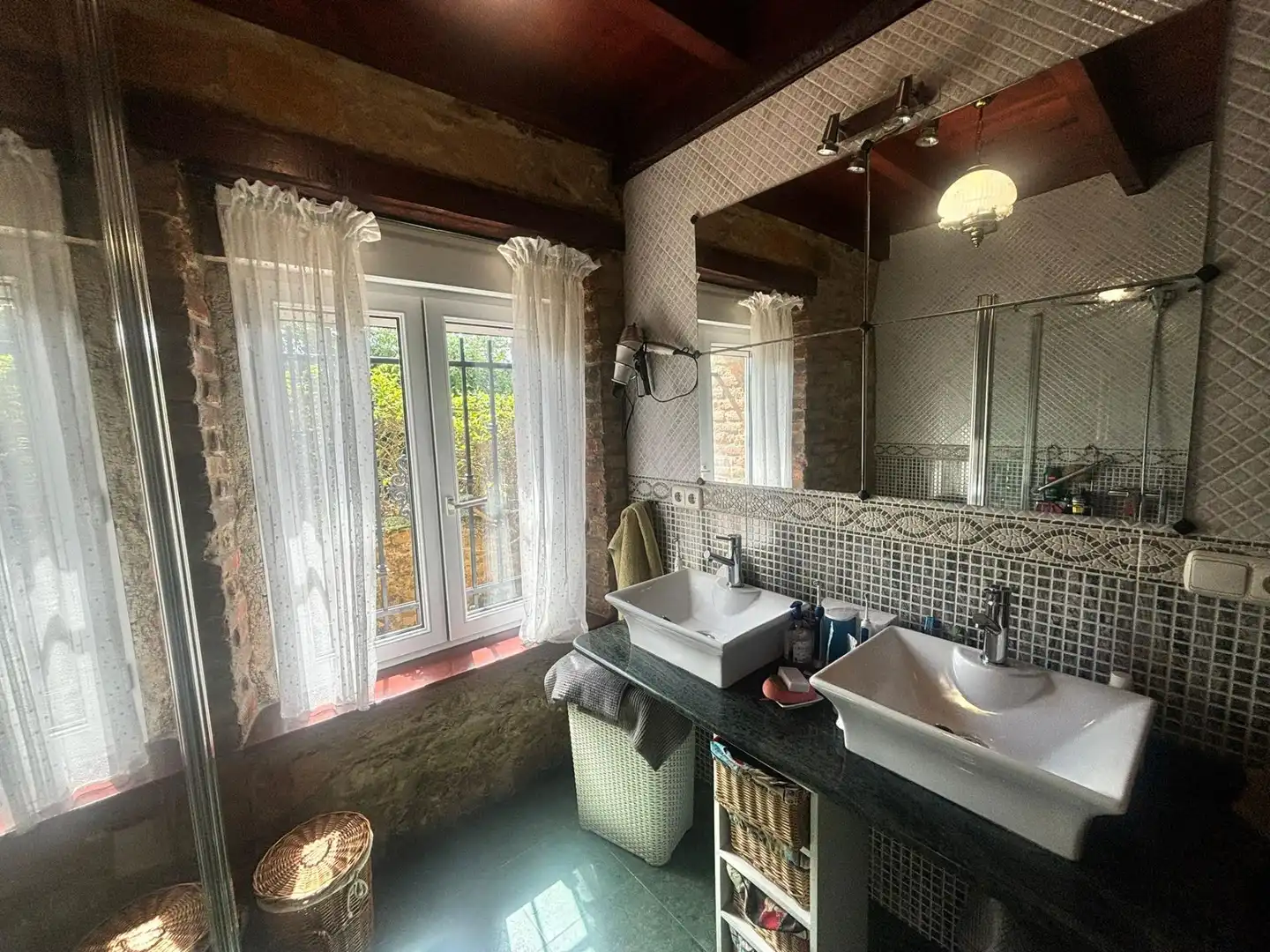 Bathroom of Houses for sale in Langreo  with Heating, Private garden and Terrace