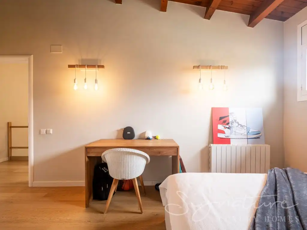 Dormitori de Casa o xalet de lloguer en Sant Cugat del Vallès amb Aire condicionat, Piscina i Moblat