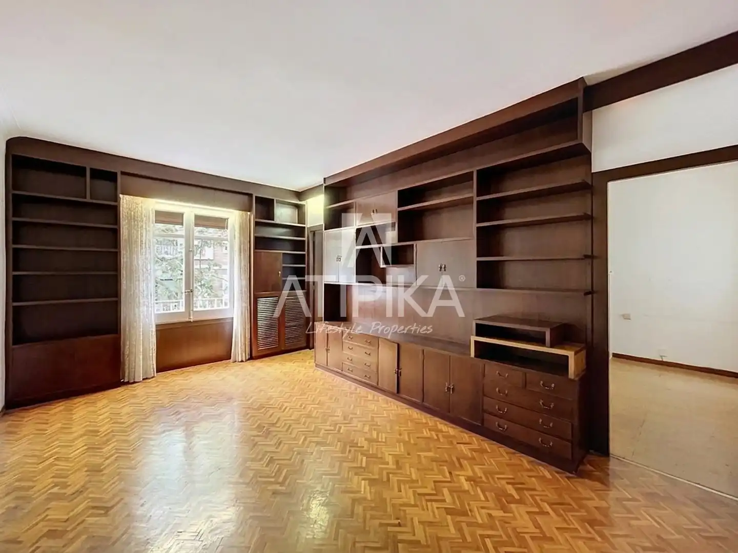 Bedroom of Flat for sale in Sarrià - Sant Gervasi