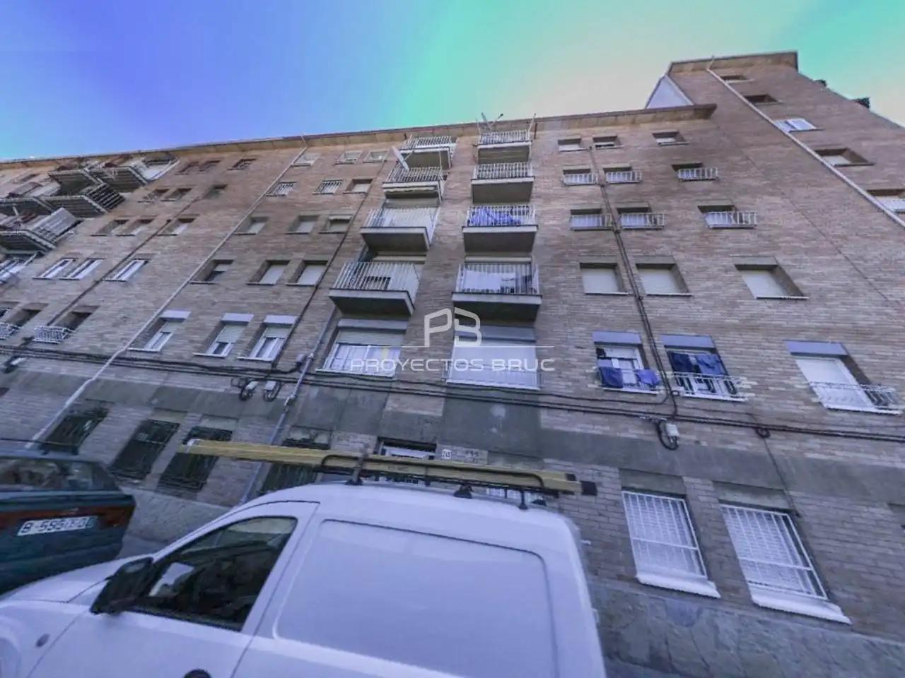 Vista exterior de Piso en venta en Terrassa