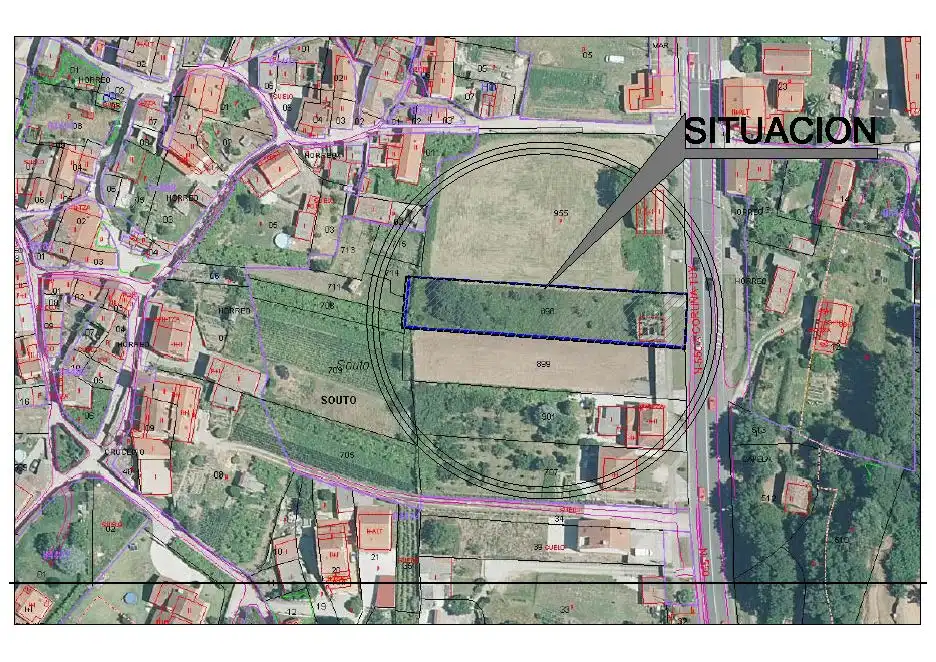 Wohnbaugrundstück zum Verkauf in Padrón, imagen 3