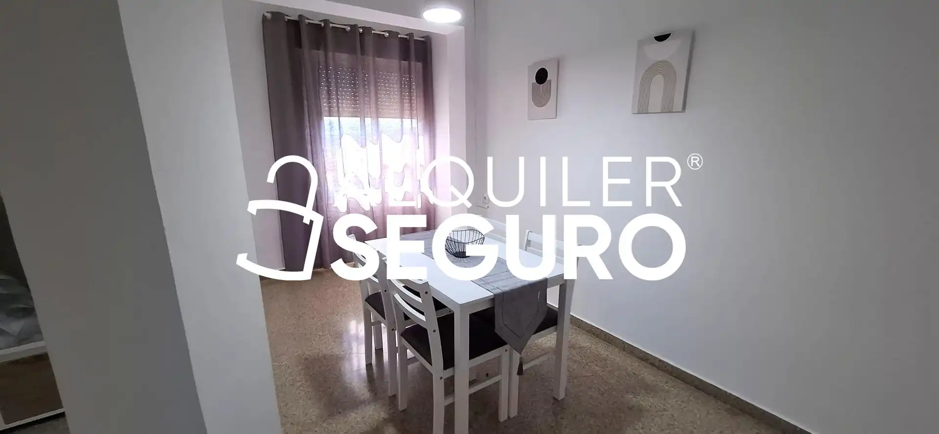 Comedor de Piso de alquiler en L'Alcúdia de Crespins con Aire acondicionado y Amueblado