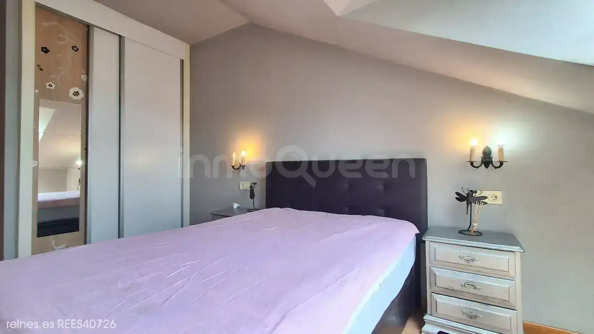 Dormitori de Apartament de lloguer en Siero amb Calefacció